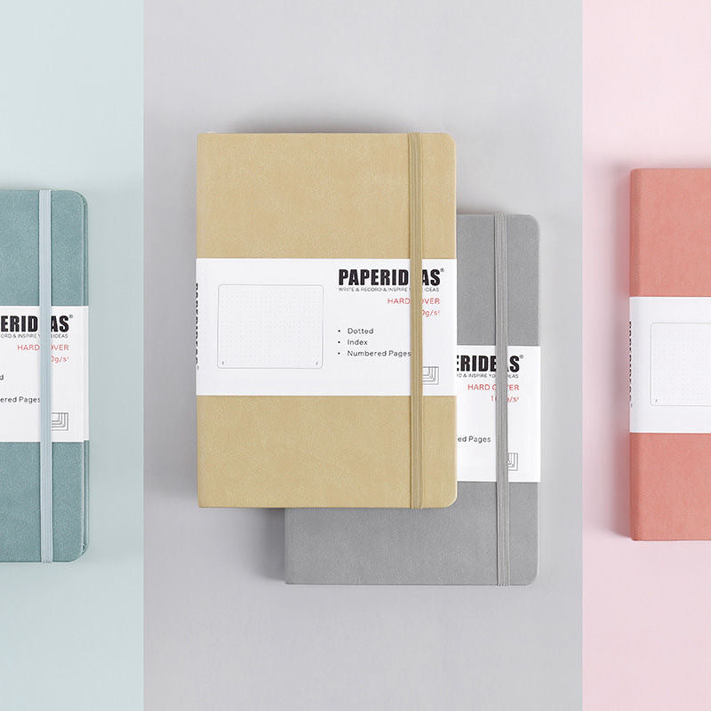 Pagenumber Strap Notebook (Blue)