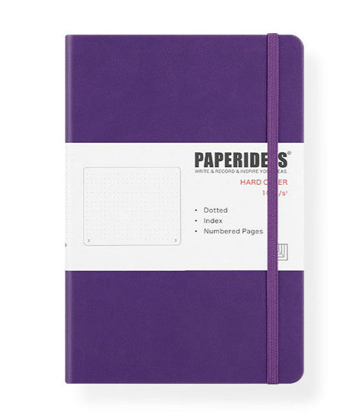 Pagenumber Strap Notebook (Blue)