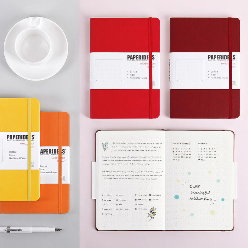 Pagenumber Strap Notebook (Blue)