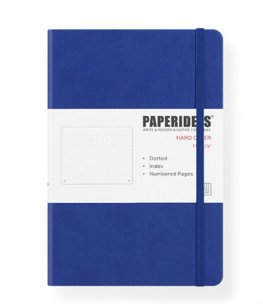 Pagenumber Strap Notebook (Blue)