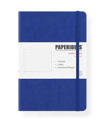 Pagenumber Strap Notebook (Blue)