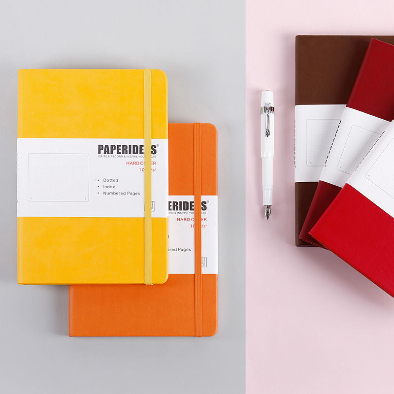 Pagenumber Strap Notebook (Blue)