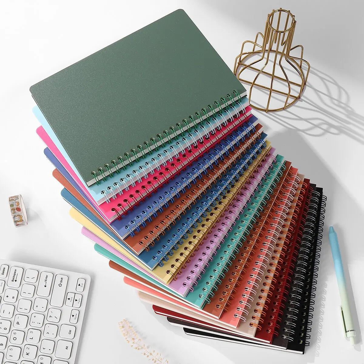vcvbvo Sprial Notebook (coffee)