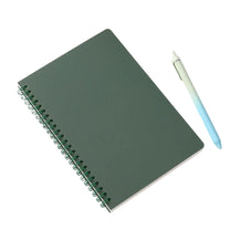 spiral notebook black