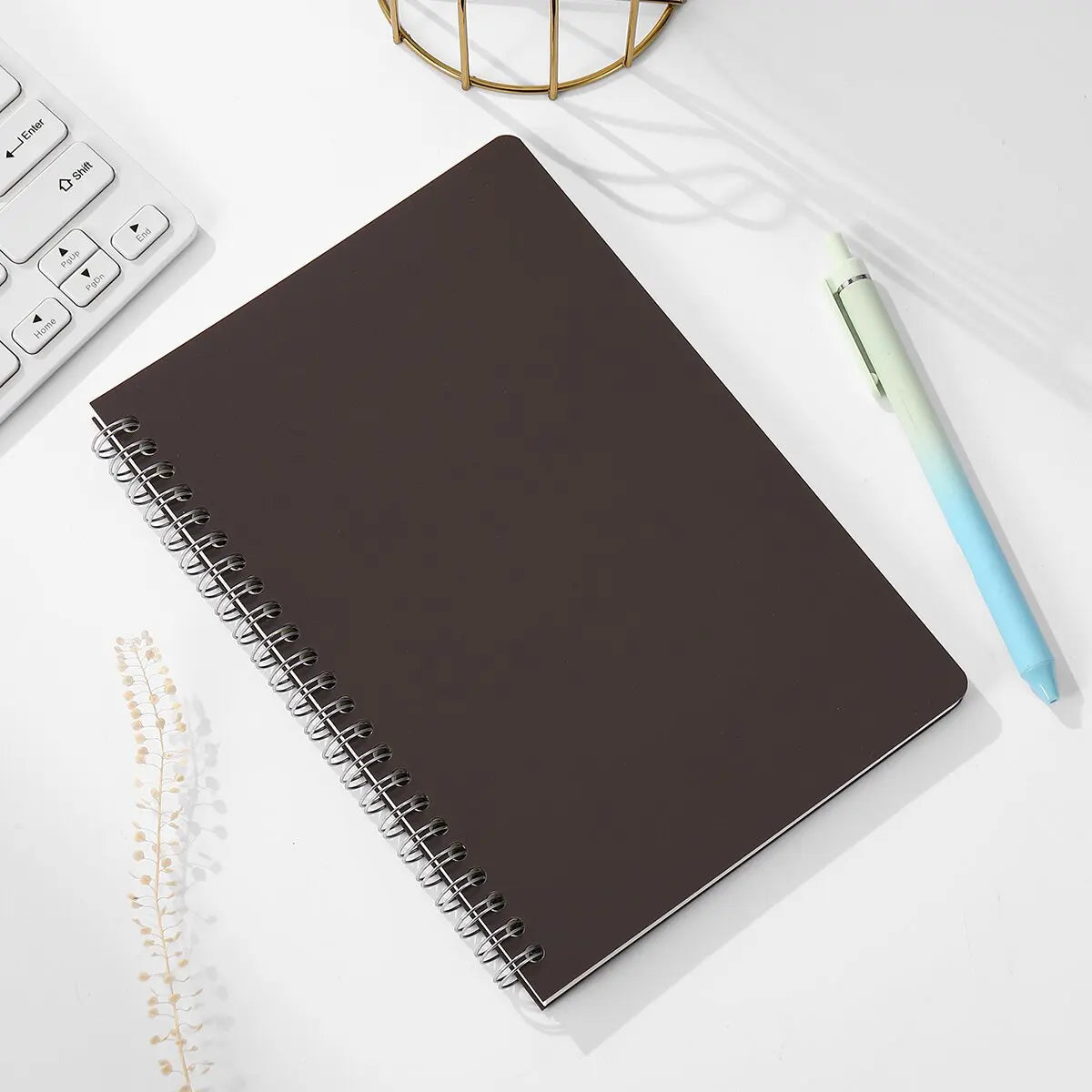 vcvbvo Sprial Notebook (cyan)