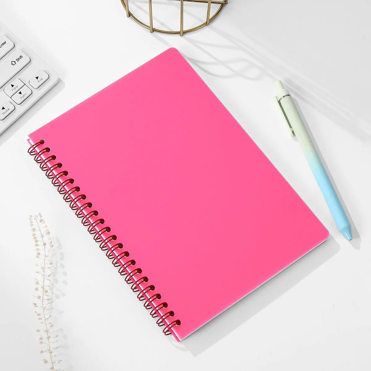vcvbvo Sprial Notebook (cyan)