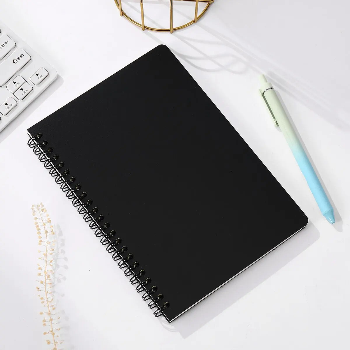 vcvbvo Sprial Notebook (cyan)