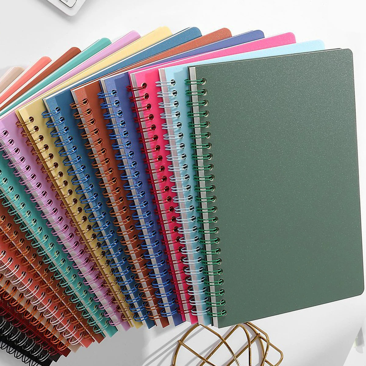 vcvbvo Sprial Notebook (cyan)