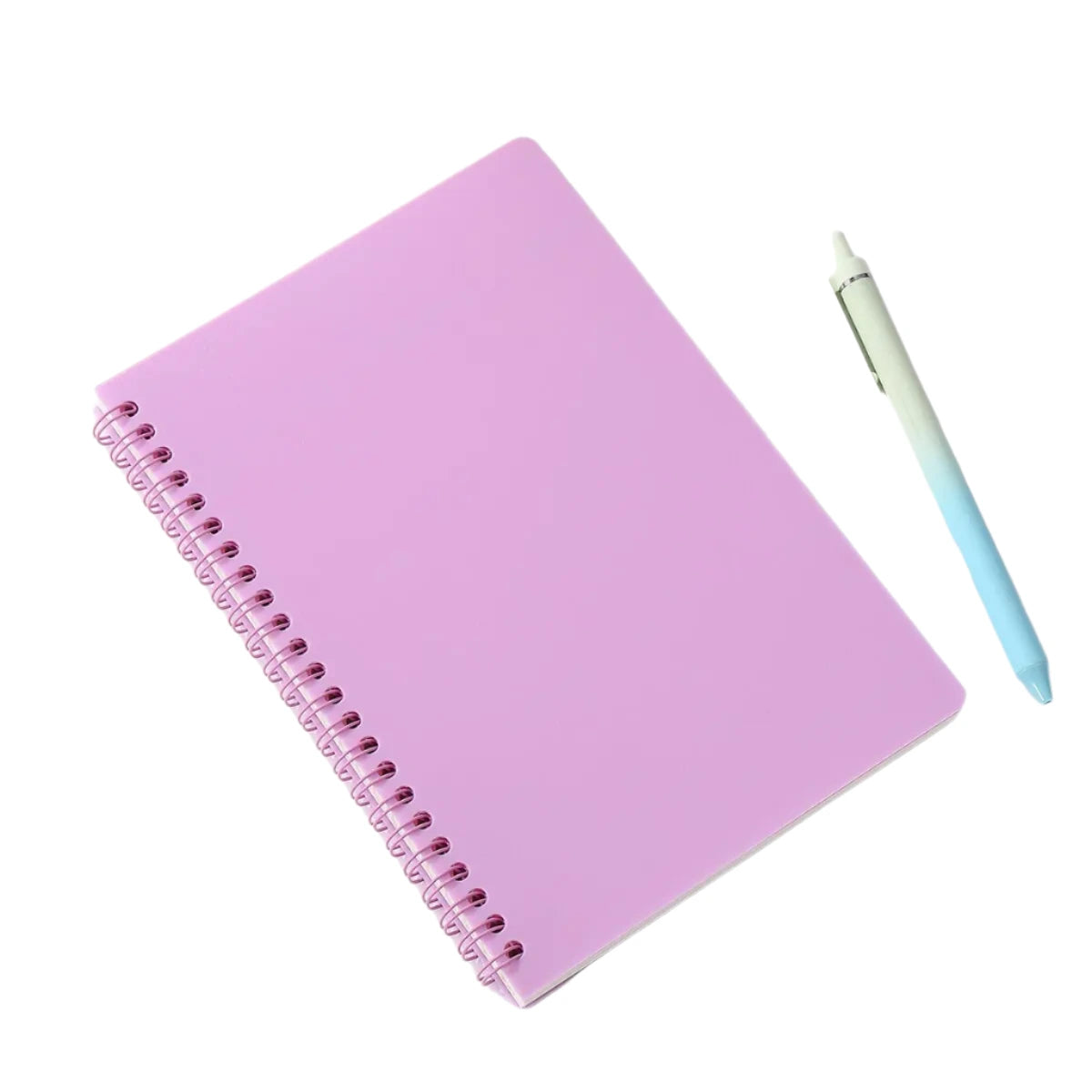 spiral notebook black
