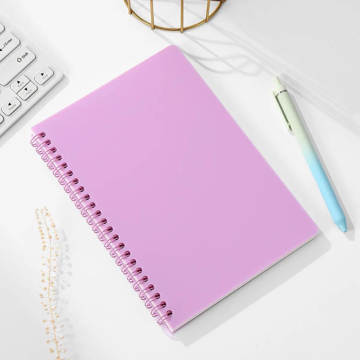 vcvbvo Sprial Notebook (cyan)