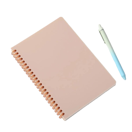 vcvbvo Sprial Notebook (beige)