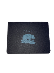 Letterpress Notebook Bear Alt