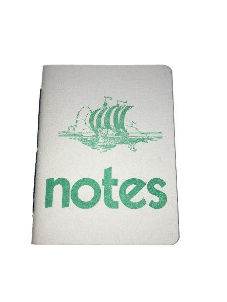 Letterpress Notebook Notes