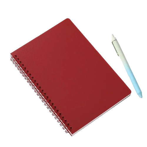 vcvbvo Sprial Notebook (dark red)