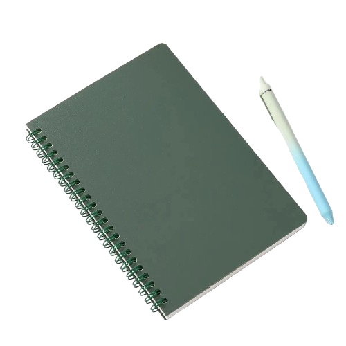 vcvbvo Sprial Notebook (dark green)