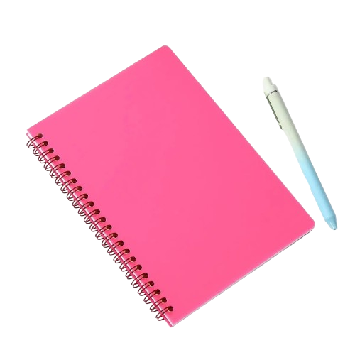 vcvbvo Sprial Notebook (rose red)