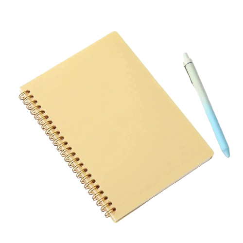vcvbvo Sprial Notebook (yellow)